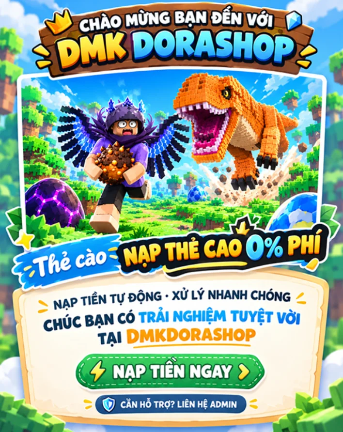 Ưu đãi tại DMKDORASHOP