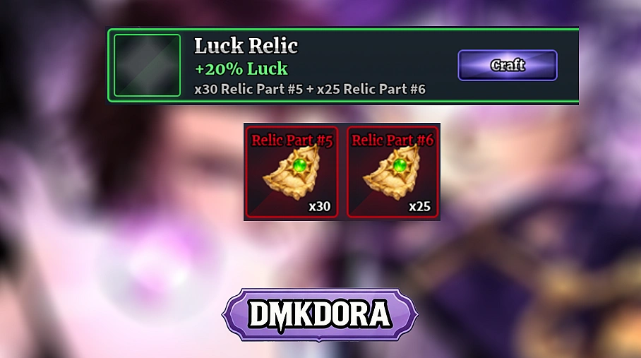 Luck Relic ( +20% Luck )
