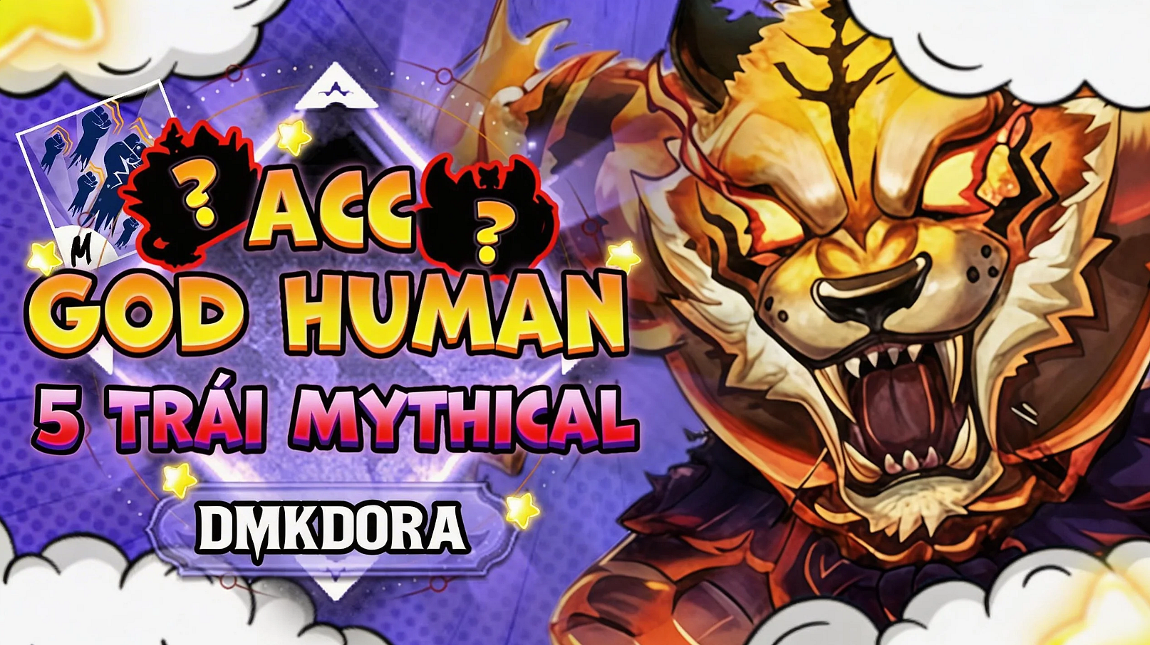 GOD+CDK 5 MYTHICAL FRUIT RANDOM