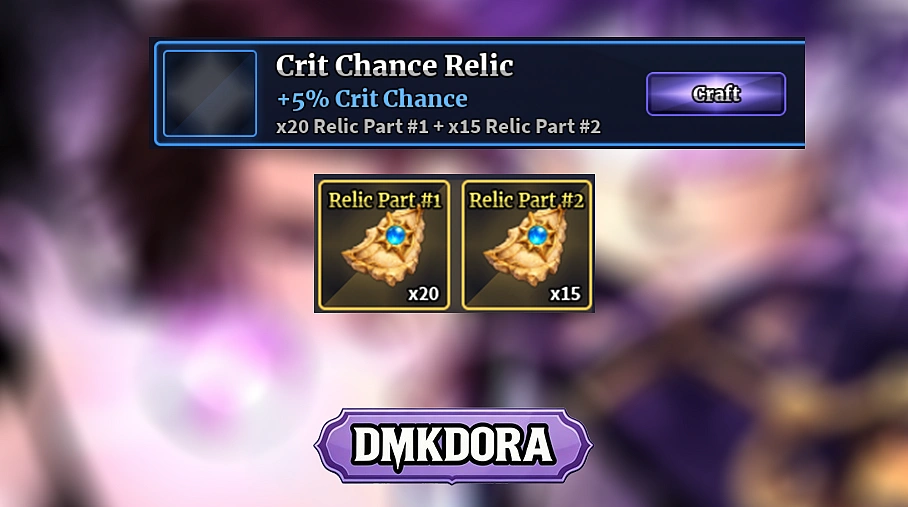 Crit Chane Relic ( +5% Crit Chane)