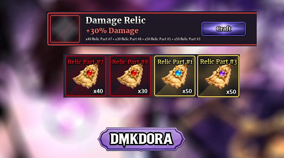 Damage Relic ( +30% Damage )